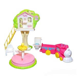 Kelly Baby Sister of Barbie Playground Treehouse Playset Potty Training Mattel